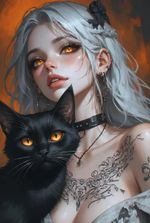 CAT WARLOCK: This Darklord Feasts Upon Horror