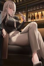 I have a bad guy system but I fell in love with the noble blind woman